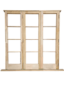 Wooden French Door - 1830x2050 4 Lite *UNGLAZED*