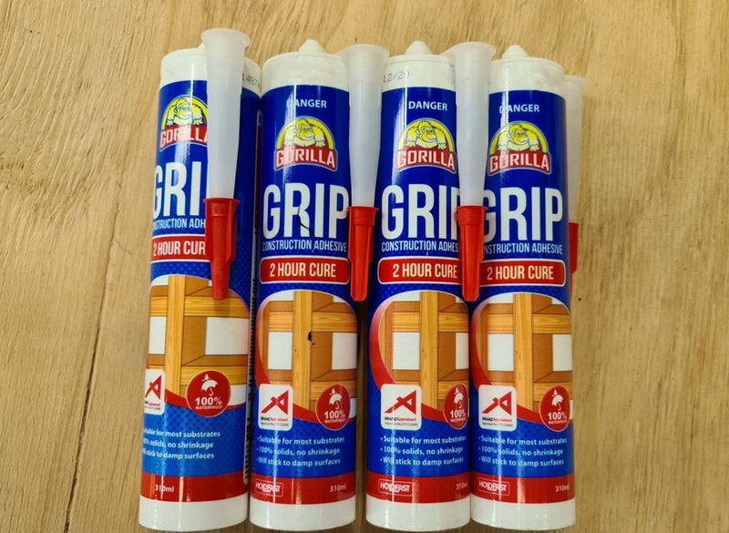 Gorilla Grip 2 Hour Cure Adhesive 310ml - Renovation Warehouse