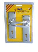 XCEL MORTICE LOCK REPLACEMENT HANDLES PAIR
