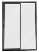 Aluminium Ranch Slider 1500X2000 Open Left - Grey Friars Single-Glazed Safety Glass