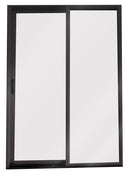 Aluminium Ranch Slider 1500X2000 Open Left - Ironsand Single-Glazed Safety Glass