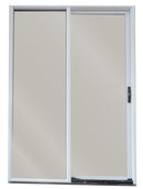 Aluminium Ranch Slider 1500X2000 Open Right - Arctic White Single-Glazed Safety Glass