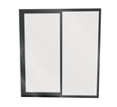 Aluminium Ranch Slider 1800X2000 OPEN L - FLAXPOD Single-Glazed Safety Glass