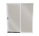 Aluminium Ranch Slider 1800X2000 OPEN L -  ARCTIC WHITE Single-Glazed Safety Glass