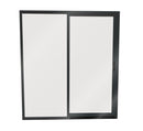 Aluminium Ranch Slider 1800X2000 Open Right - Grey Friars Single-Glazed Safety Glass