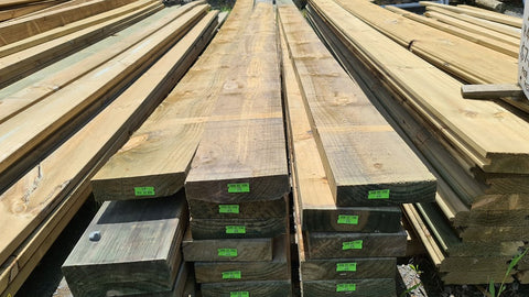200X50 H4 Rough Sawn No. 2 Grade - Random Lengths