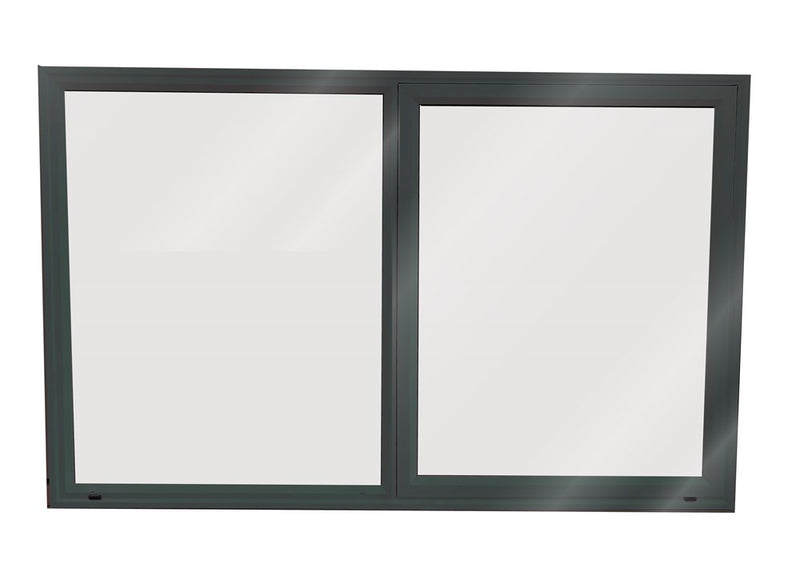 Aluminium Window 1600X1000 (Single Glazed)  -Grey Friars