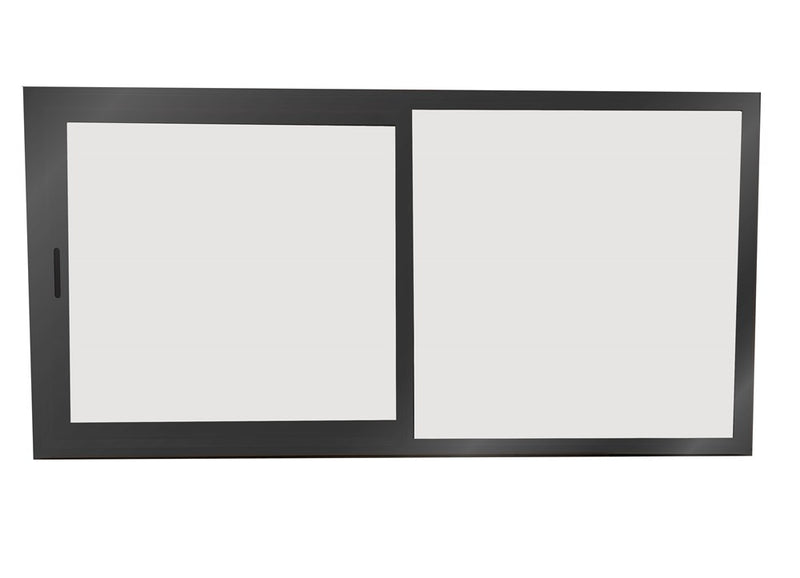 Aluminium Window 2000X1000 Sliding (Single Glazed) - FLAXPOD